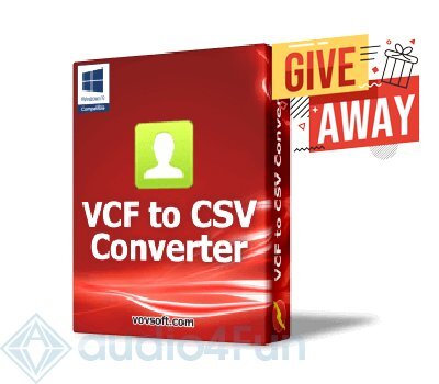 Vovsoft VCF to CSV Converter Giveaway Free Download