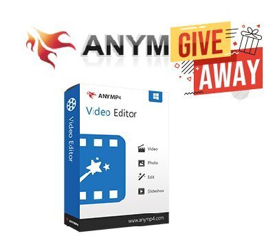 AnyMP4 Video Editor Giveaway