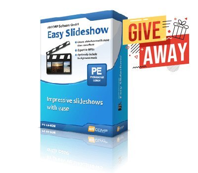 ASCOMP Easy Slideshow Professional Giveaway Free Download