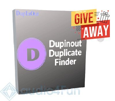 Dupinout Duplicate Finder Giveaway Free Download