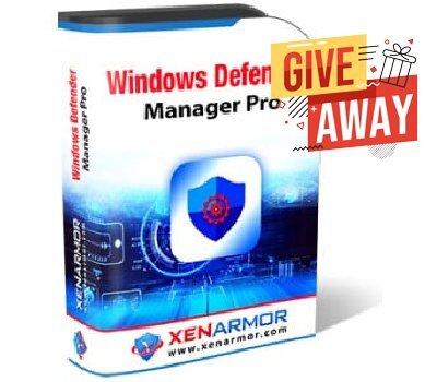 XenArmor Windows Defender Manager Pro Giveaway Free Download